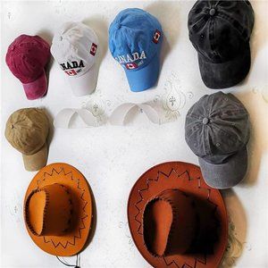 10 Pcs Hat Rack for Wall-Hat Storage Organizer